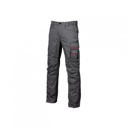 U-POWER HY015GM-48 - Pantalon de travail Smile Grey Meteorite