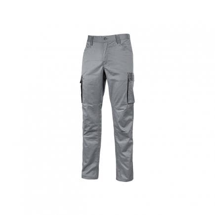 U-POWER HY141SG-L - Pantalon cargo Crazy Stone Grey