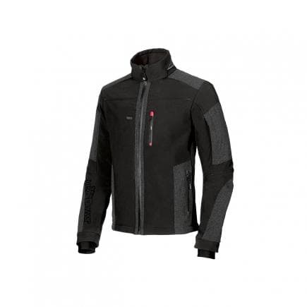 U-POWER IM110BC-2XL - Veste en tissu softshell Rally Black Carbon