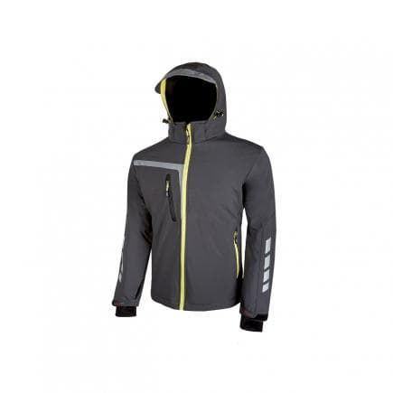U-POWER PE114AG-2XL - Veste softshell Quick Asphalt Grey
