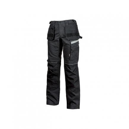 U-POWER PE126BC-46 - Pantalon de travail Gordon Black Carbon