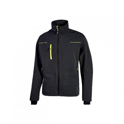 U-POWER PE178BC-L - Veste en tissu U-4 Pluton Black Carbon