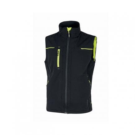 U-POWER PE181BC-L - Gilet en tissu U-4 Saturn Black Carbon
