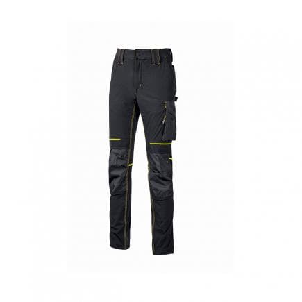 U-POWER PE257BC-S - Pantalon de travail femme coupe slim Atom Lady Black Carbon
