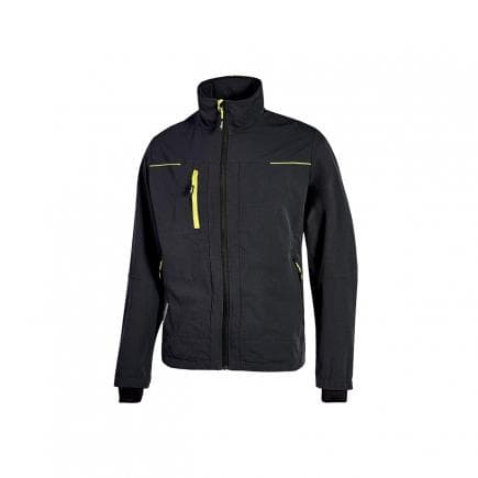 U-POWER PE262BC-M - Veste en tissu U-4 Pluton Lady Black Carbon