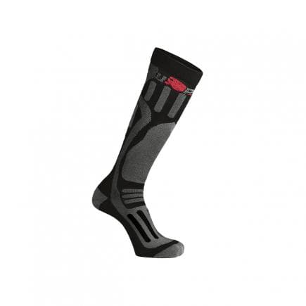 U-POWER SK102BC-L - Chaussettes de travail hautes aux propriétés thermiques Ice Black Carbon (lot muliple)