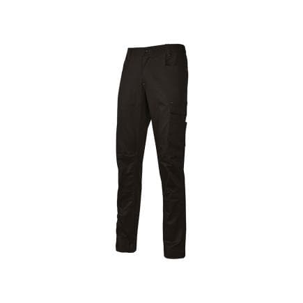 U-POWER ST270BC-XL - Pantalon en cvc stretch BRAVO TOP WINTER Black Carbon
