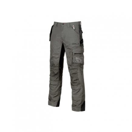 U-POWER SY001SG-48 - Pantalon de travail Race Stone Grey