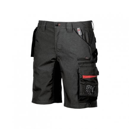 U-POWER SY003BC-48 - Bermuda de travail Start Black Carbon