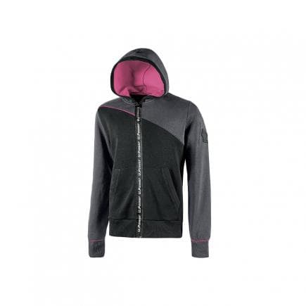 U-POWER EY212GF-L - Sweat-shirt JUPITER LADY gris fuchsia