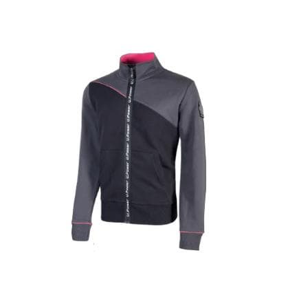 U-POWER EY243GF-L - Sweat-shirt URANUS LADY gris fuchsia