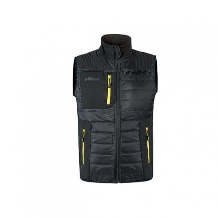 U-POWER FU278BC-XL - Gilet WALL noir carbone