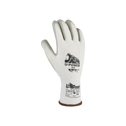 U-POWER UG00003-8 - Gants de travail légers FIT Blanc/gris (12 paires)
