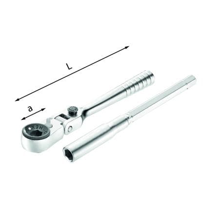 USAG U02370062 - Cliquet réversible avec extension