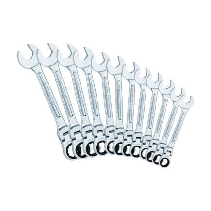 USAG U02856161 - Jeu de clés mixtes à cliquet articulé (12 pcs.)