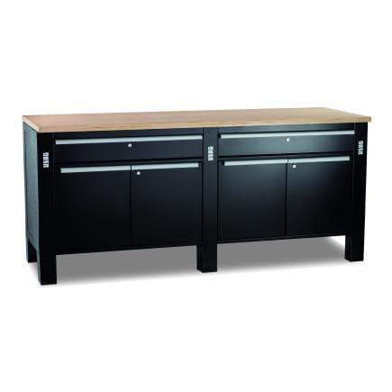 USAG U05060246 - Poste de travail avec plan en bois