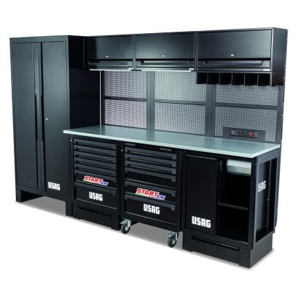 USAG U05160295 - Mobilier d'atelier avec plateforme en acier
