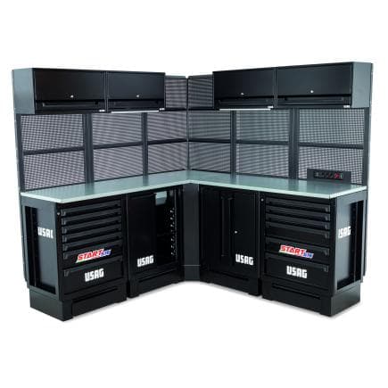 USAG U05160297 - Mobilier d'atelier avec plateforme en acier