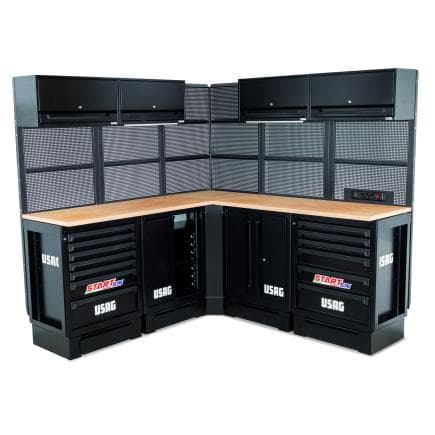 USAG U05160298 - Mobilier d'atelier avec plateforme en bois