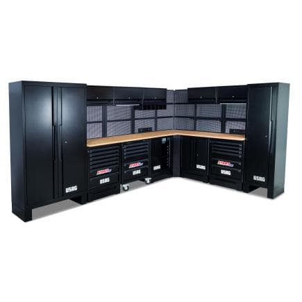 USAG U05160300 - Mobilier d'atelier avec plateforme en bois
