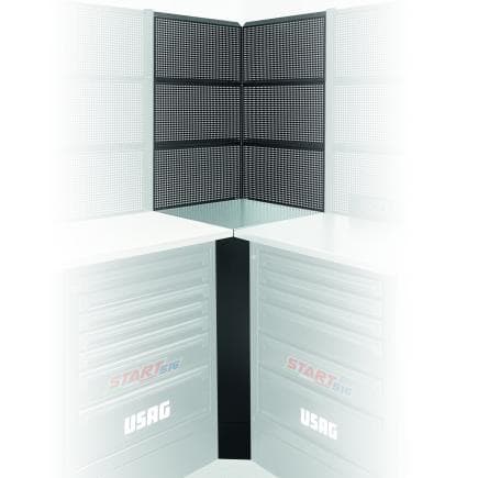 USAG U05160269 - Kit d'angle avec plateforme galvanisée