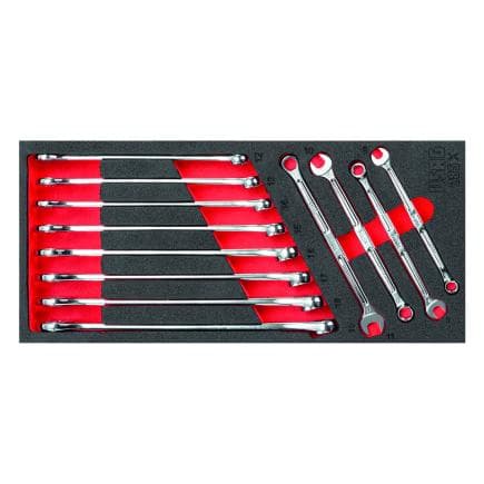 USAG U05191063 - Jeu de clés mixtes en éponge bicolore assortie (12 pcs.)