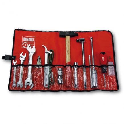 USAG U06300016 - Sac enroulable avec assortiment pour la maintenance de bateaux (26 pièces)