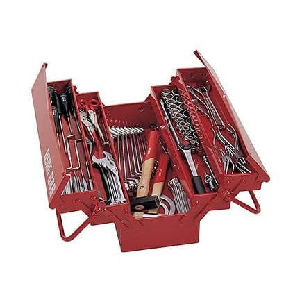 USAG U06460016 - Boîte à outils 646/5V avec assortiment 496 AP2 pour réparation automobile (59 pièces)