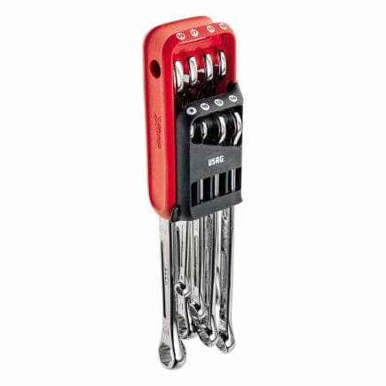 USAG U02850954 - Jeu de clés combinées hexagonales avec profil spécial X-Grip (8 pcs.)