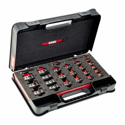 USAG U04560104 - Ensemble de tireurs de douille à choc avec profil spécial (22 pcs.)