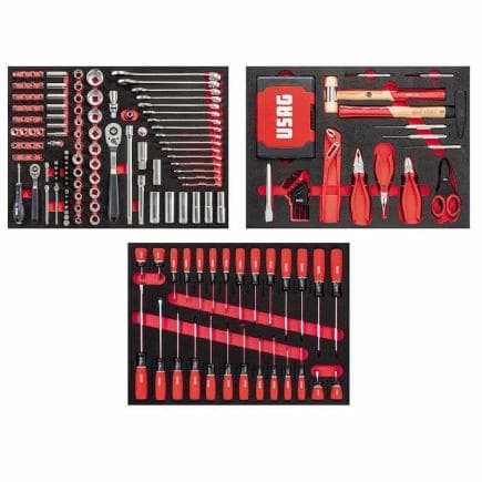 USAG U04950636 - Assortiment d’entretien pour 3 tiroirs (265 pcs.)