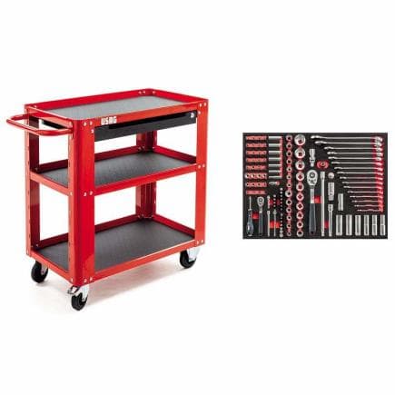 USAG U05041601 - Tramway polyvalent avec assortiment (116 pcs.)