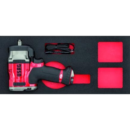 USAG U05191006 - Magnesium Impact Wrench 943 PC1 1/2" with LED in bi-colour foam module