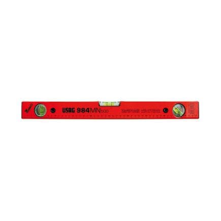 USAG U09840024 - Niveau à bulle en aluminium avec base magnétique