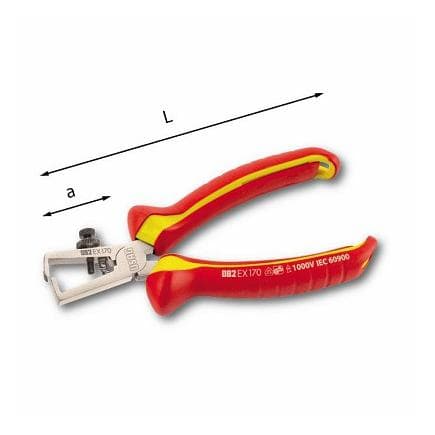 USAG U00820103 - PINCE À DÉNUDER ISOLÉE 1000 V