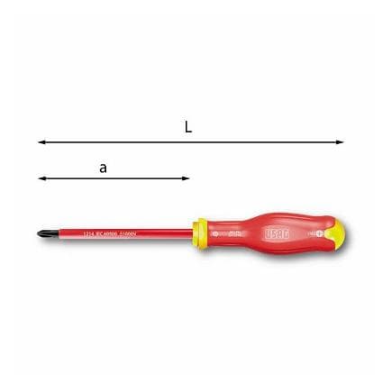 USAG U00910023 - TOURNEVIS POUR VIS CRUCIFORMES PHILLIPS® 1000 V