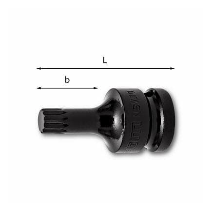 USAG U02330708 - CLÉS À DOUILLES MACHINE POUR VIS XZN