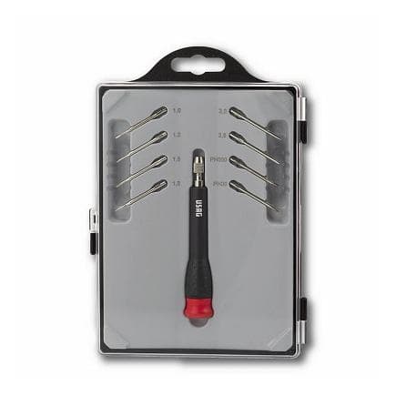 USAG U03410015 - Tournevis de précision avec 8 lames interchangeables