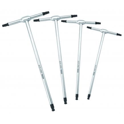 USAG U02800790 - Jeu de 4 clés en T à empreinte TORX à tête sphérique