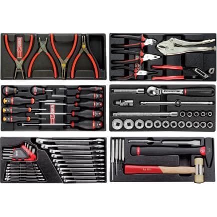 USAG U04950002 - Assortiment maintenance BASE (72 pièces) - 2 tiroirs