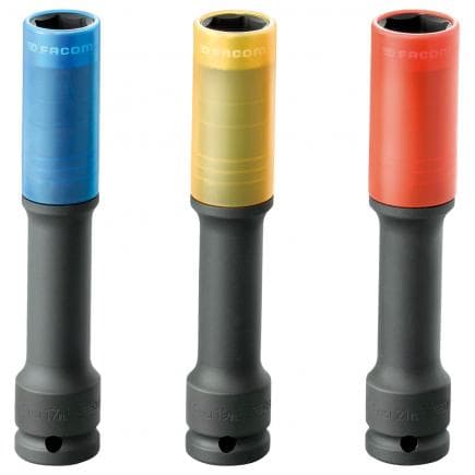USAG - CLÉS À DOUILLE LONGUES POUR ROUES EN ALLIAGE AVEC PROTECTION EN PTFE