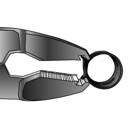 USAG U08710001 - Pince à collier de serrage à prise frontale/latérale