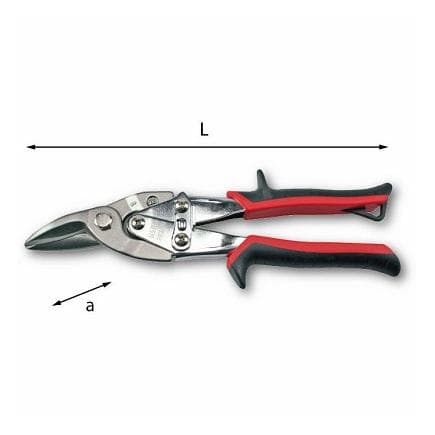 USAG U02030002 - Cisailles à double levier pour tôles