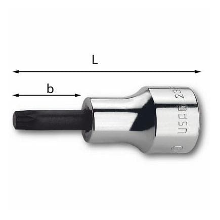USAG U02332153 - Clé à douille 1/2'' pour vis XZN