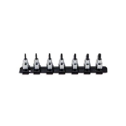 USAG U02331551 - Jeu de 7 clés à douilles 3/8'' pour vis TORX®
