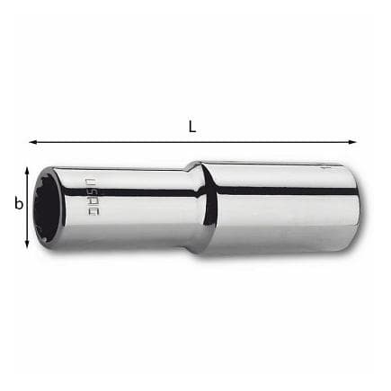 USAG U02352205 - Clé à douille longue 1/2'' 12 pans FULLCONTACT