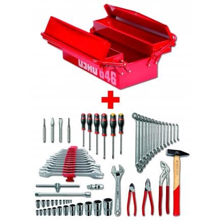USAG U06460010 - Boîte 646-3V avec assortiment (66 pièces)