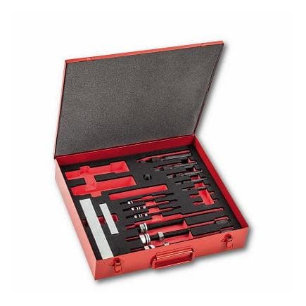 USAG U04680102 - ASSORTIMENT EN COFFRET TÔLE AVEC EXTRACTEURS À EXPANSION (7 PIÈCES)