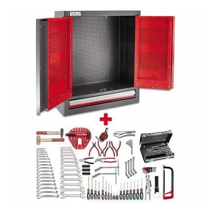 USAG U05020028 - ARMOIRE AVEC ASSORTIMENT 496 B5 POUR RÉPARATION AUTO (118 PIÈCES)