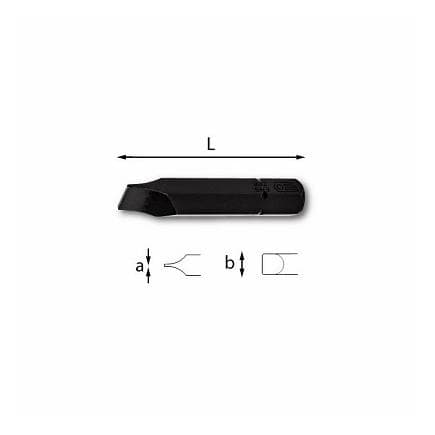 USAG U06860001 - EMBOUTS MACHINE POUR VIS À FENTE - ATTACHEMENT 5/16